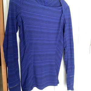 Long Sleeved Boat Neck Lululemon Top